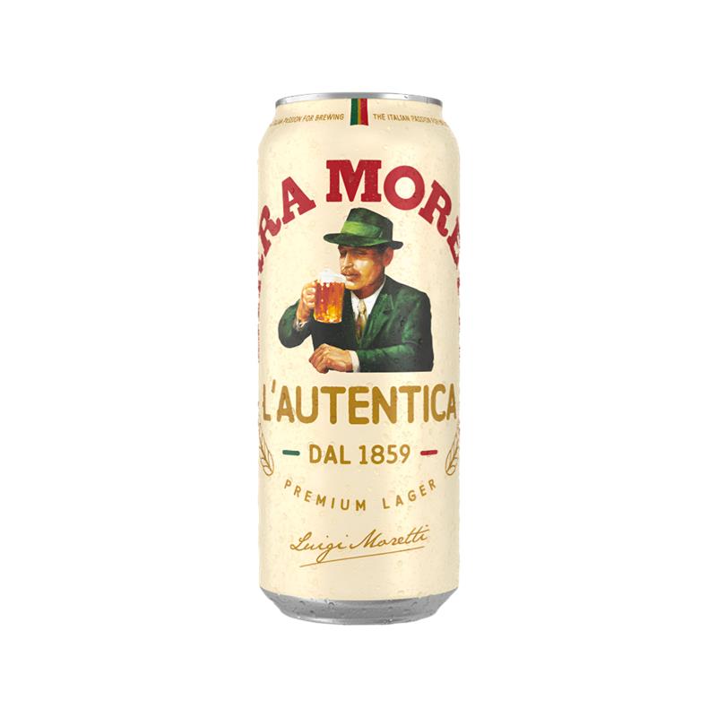 Pivo Birra Moretti 0.5L Limenka