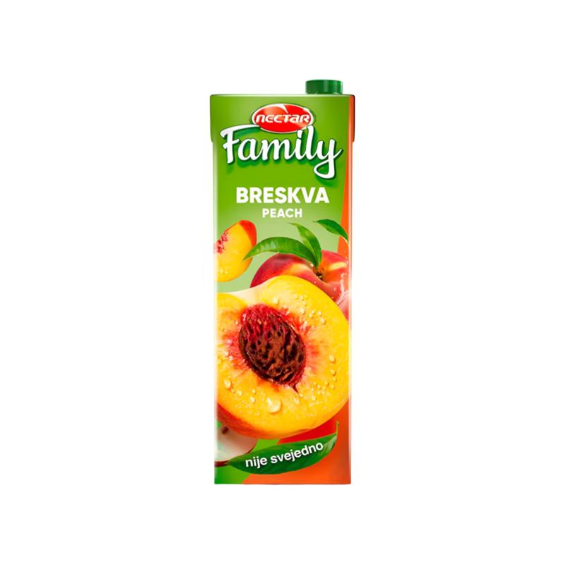 Sok Nectar Family Breskva i Jabuka 1.5L Brik