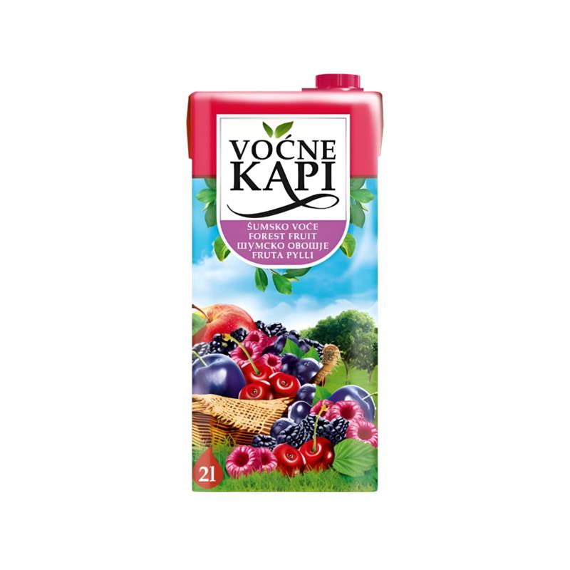 Sok Voćne Kapi Šumsko Voće 2L Nectar Brik