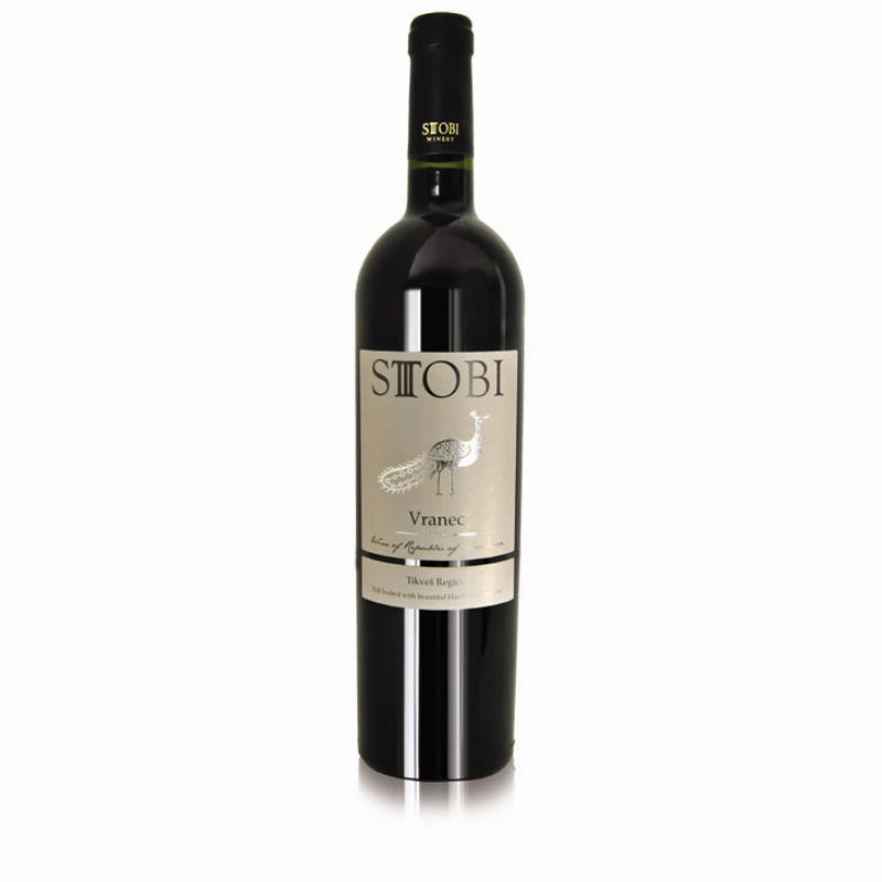 -Vino Vranac Dry Wine Selection 0,75L Stobi 