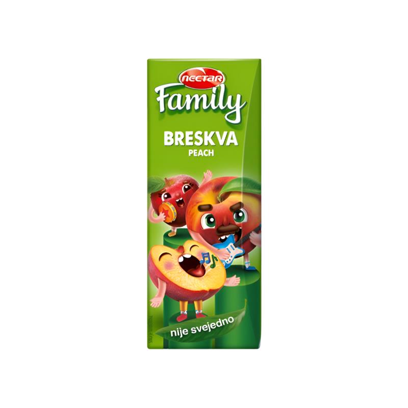 Sok Nectar Family Breskva 0.2L Brik