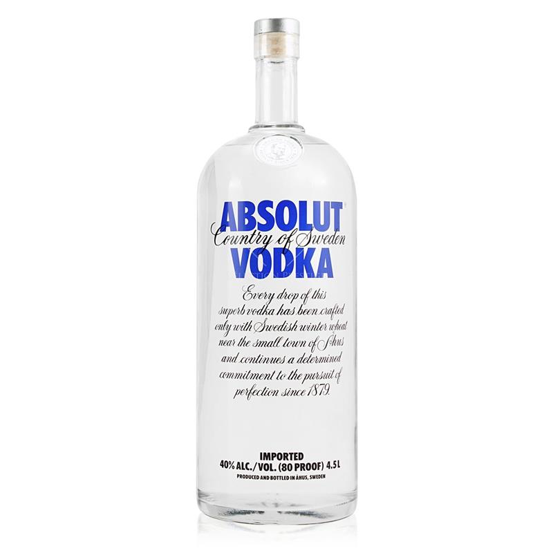 Vodka Absolut 4,5L