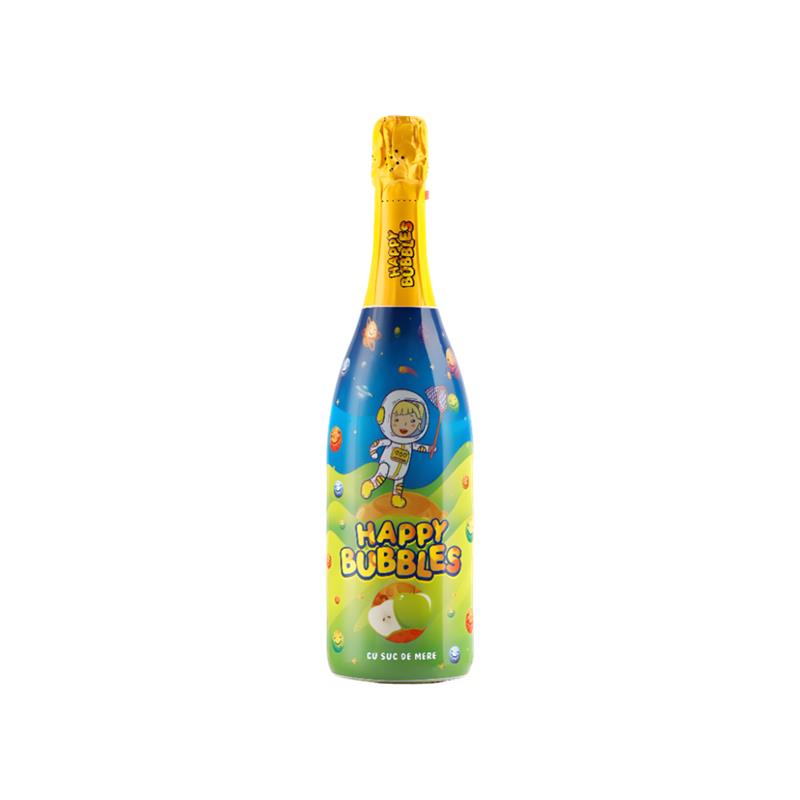 Dečiji Šampanjac Happy Bubbles Jabuka 0.75L