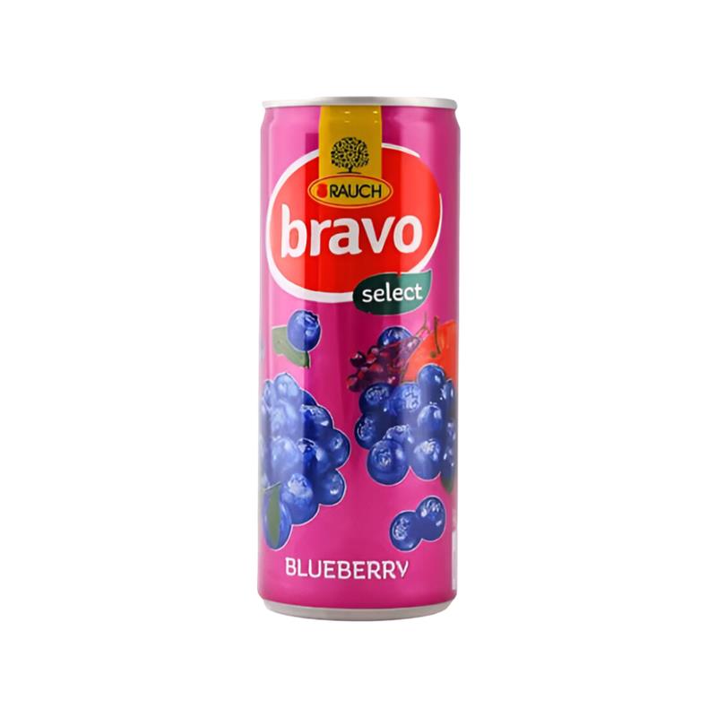 Sok Bravo Borovnica 0.25L Limenka