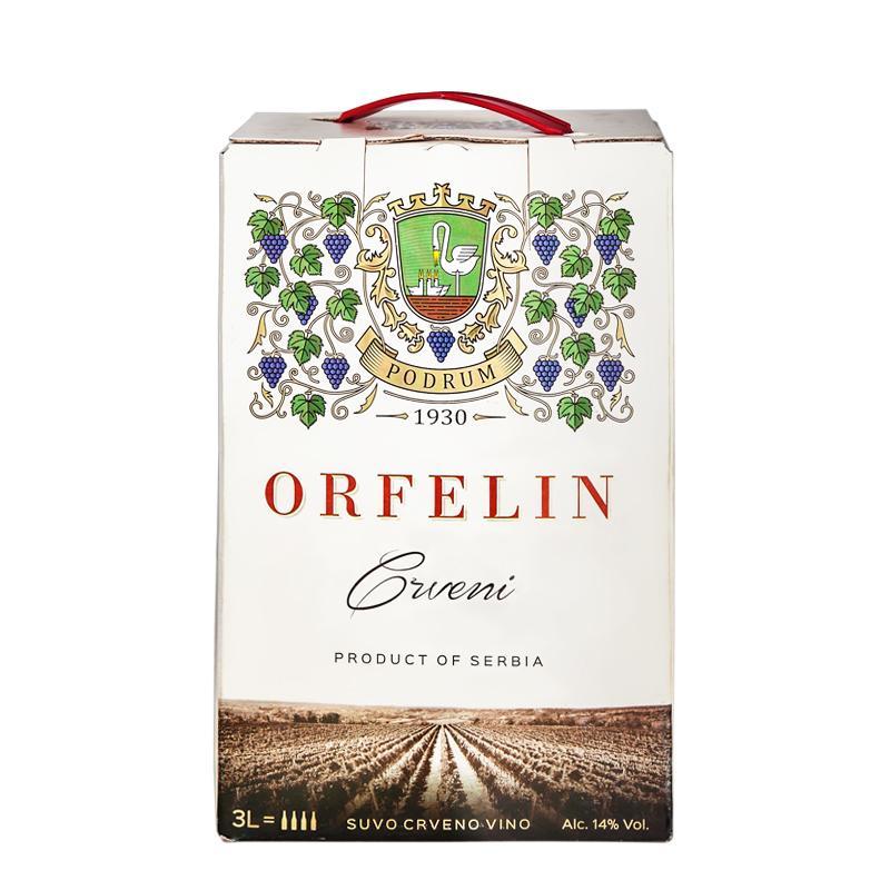 Vino Orfelin Crveno Bag In Box 3L Kovačević