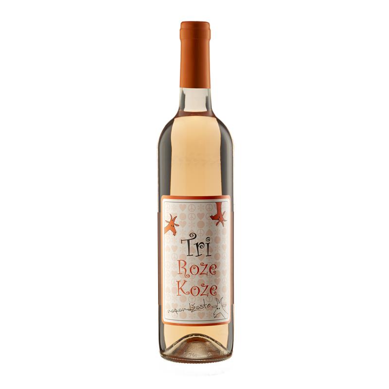 Vino Tri Roze Koze 0.75L Erdevik