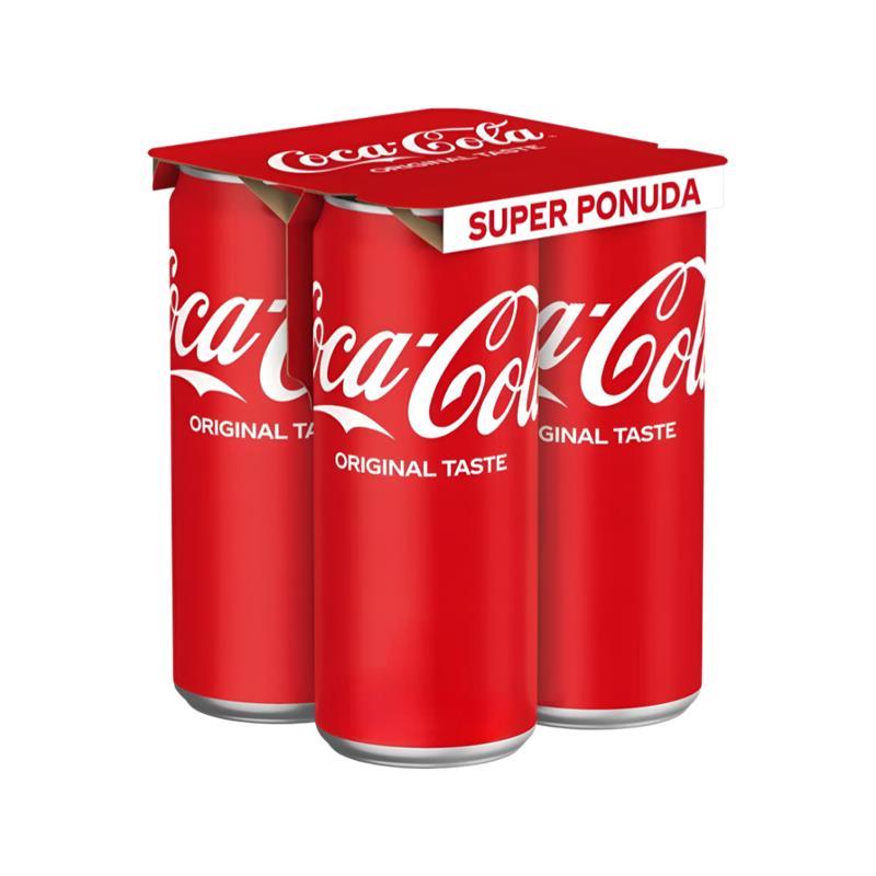 Coca Cola 4 x 0.33L Limenka