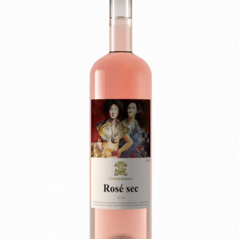 Vino Roze Sec 0.75L 2021. Zvonko Bogdan