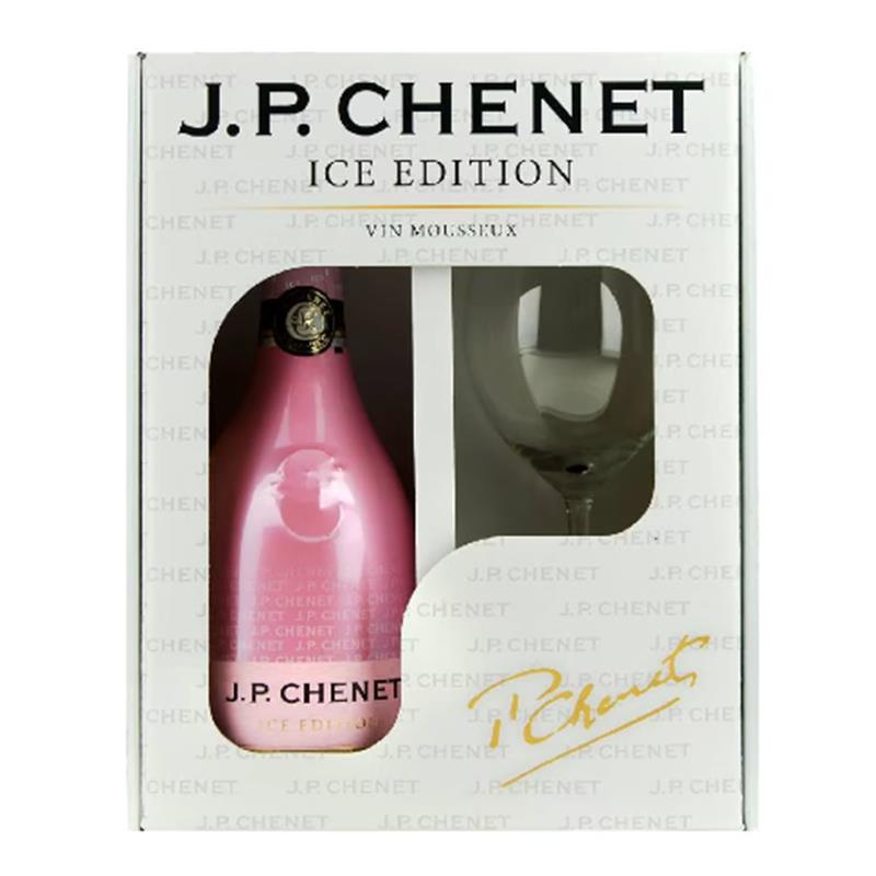 Vino JP Chenet Ice Roze 0,75L + 1 Čaša