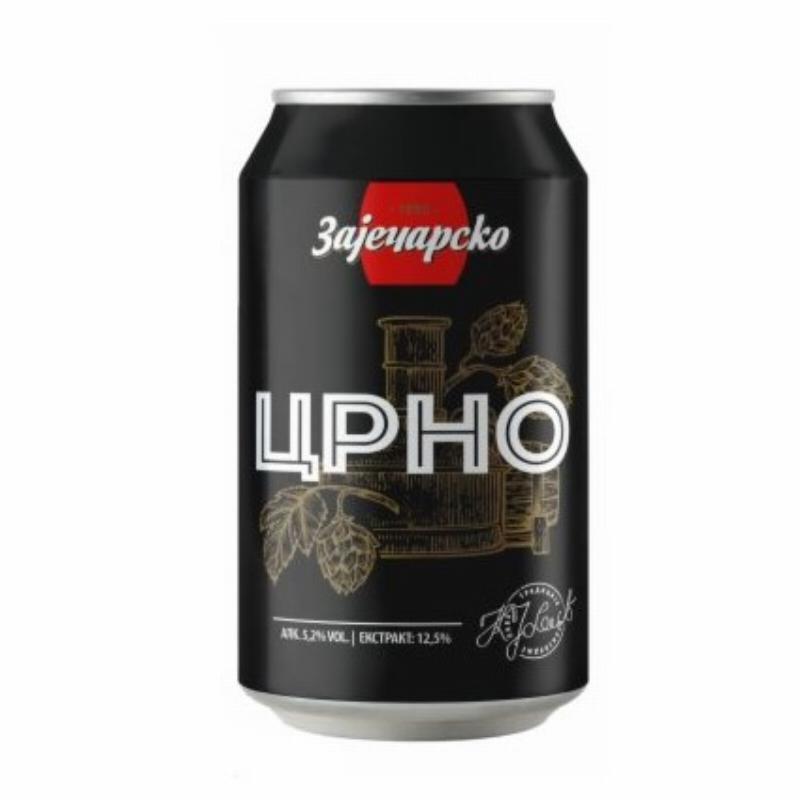 Pivo Zaječarsko Tamno 0.33L Limenka
