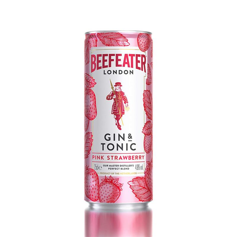 Džin Beefeater Pink & Tonik 0,25L Limenka