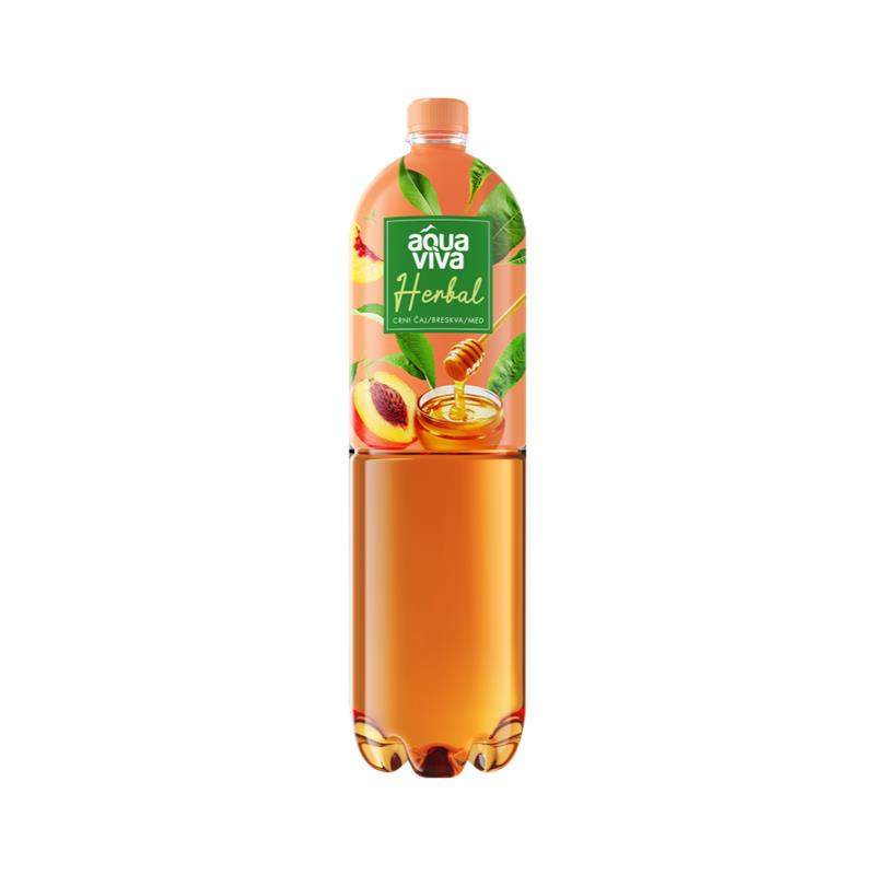 Voda Aqua Viva Herbal Breskva 1.5L