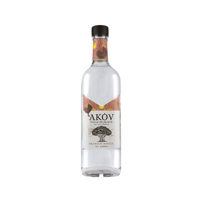 Rakija Kajsija 0.7L Akov