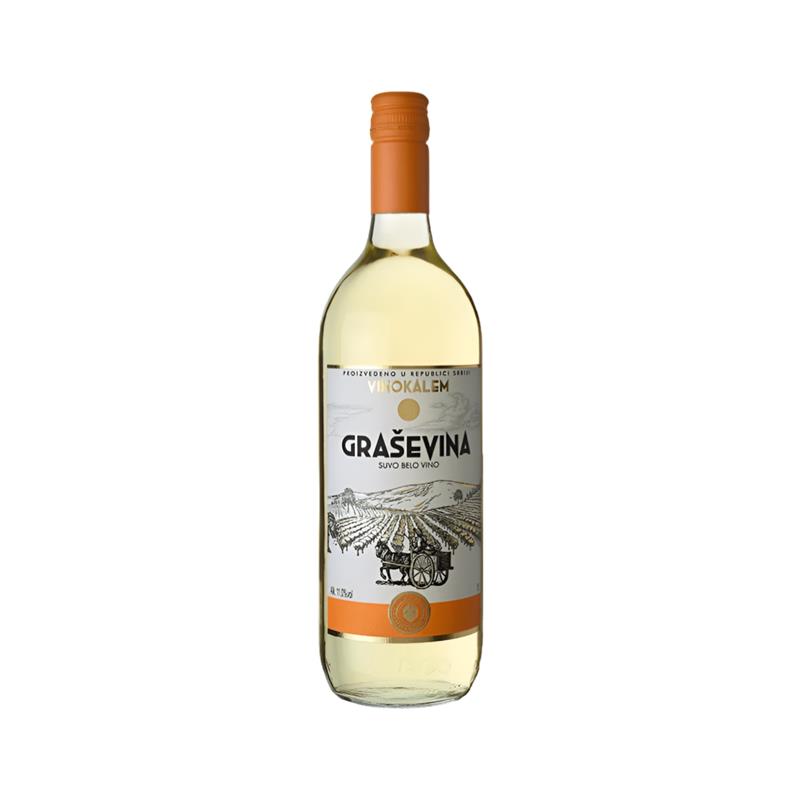 Vino Graševina 1L Kalem