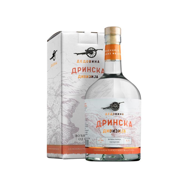 Rakija Dedovina Drinska Divizija Kajsija 0.7L Box
