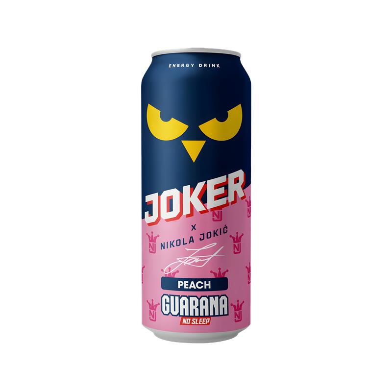 Energetsko Piće Guarana Joker Peach 0.5L Limenka
