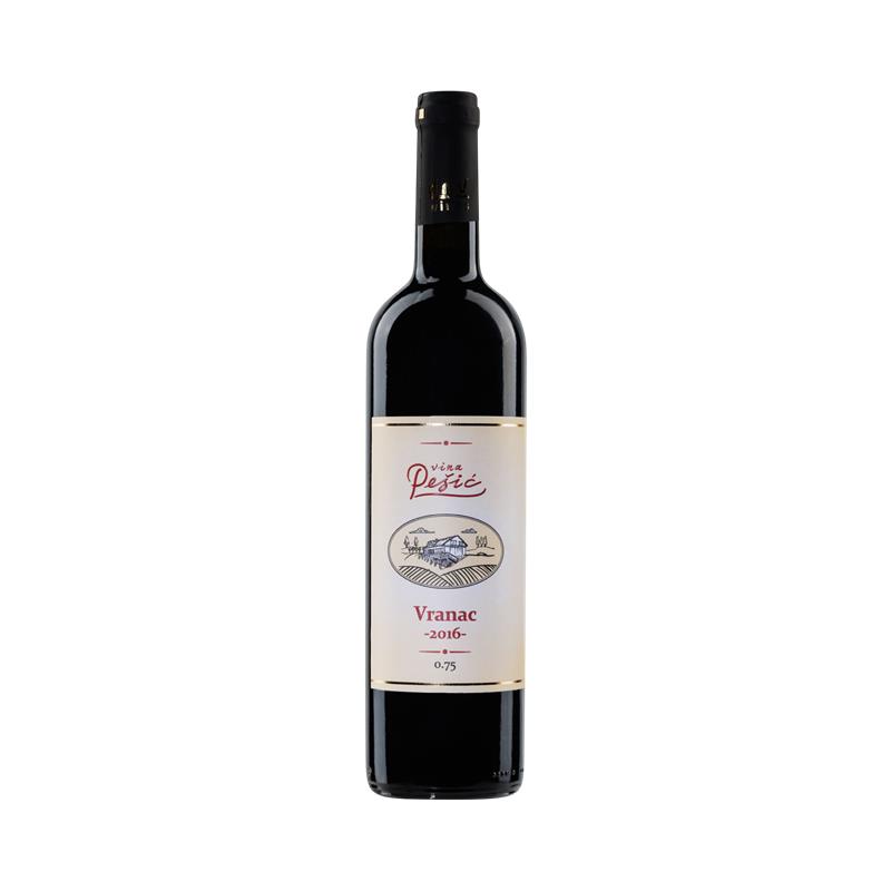 Vino Vranac 0.75L Pešić