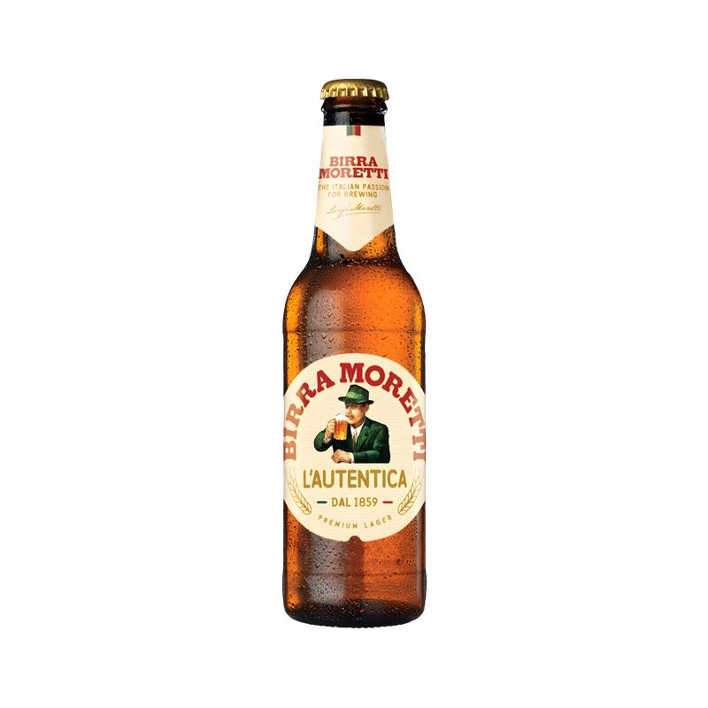 Pivo Birra Moretti 0,4L Staklo Nepovratna