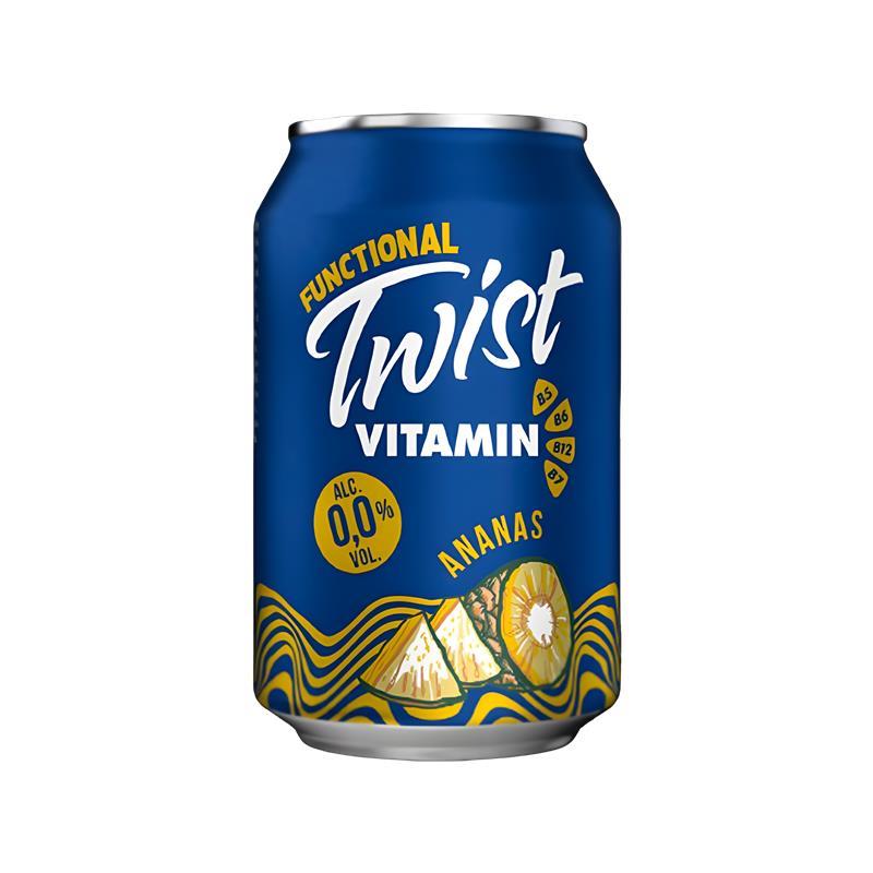 Lav Twist Ananas Bezalkoholno 0,33L Limenka 