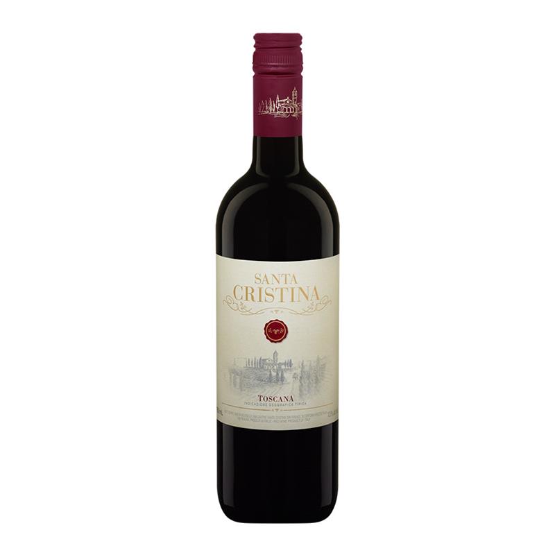 --Vino Santa Cristina Rosso 0,75L.