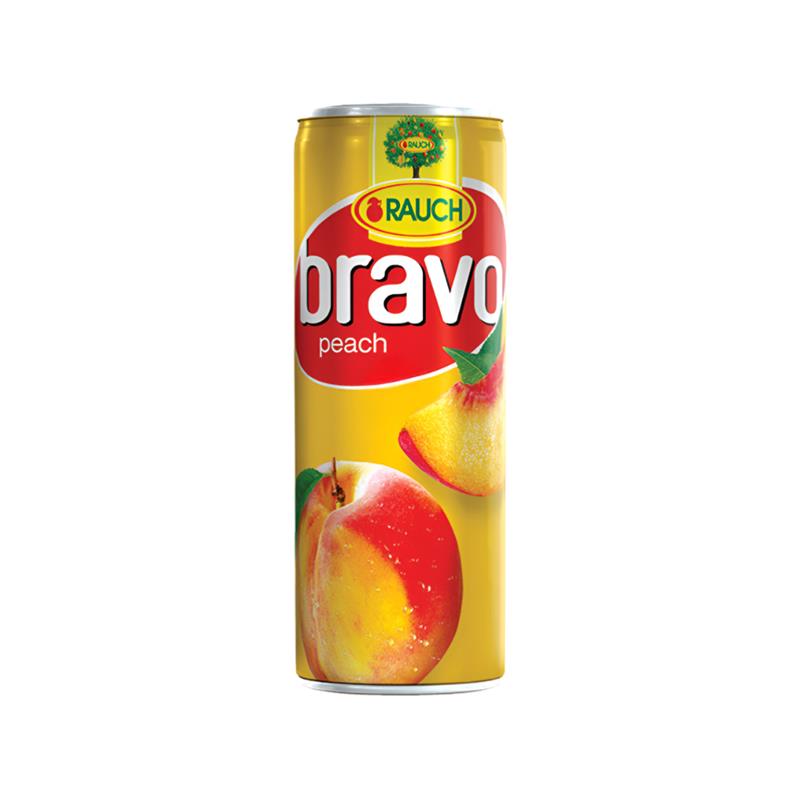 Sok Bravo Breskva 0.25L Limenka