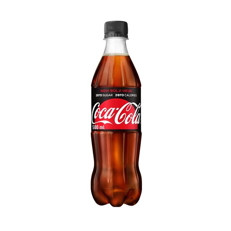 Coca cola ZERO 0,5L PET